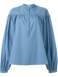 long sleeve ruffled blouse Tomas Maier
