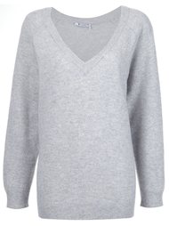 oversized V-neck jumper  T By Alexander Wang