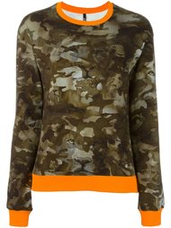 camouflage sweatshirt Versus