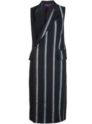 long  striped waistcoat Y's