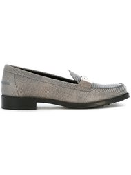 double T clamp loafers Tod's