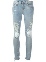 distressed skinny jeans R13