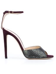 snakeskin sandals Chloe Gosselin