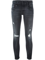 distressed skinny jeans R13