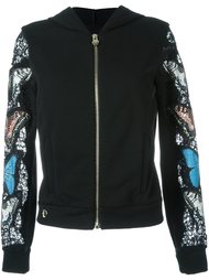 толстовка декорированная бабочками Philipp Plein