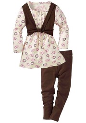 Комплект, 2 части: туника и легинсы