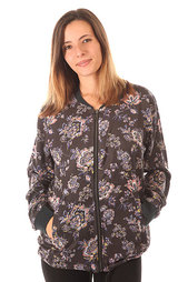 Бомбер женский Billabong Tropicale Jacket Black Floral