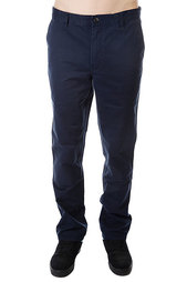 Штаны прямые Quiksilver Everyday Chino Navy Blazer