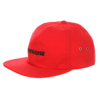 Бейсболка с прямым козырьком Converse Con022 Red