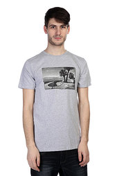 Футболка Nixon Pool Photo Tee Heather Gray