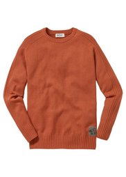 Пуловер Regular Fit (индиго) Bonprix