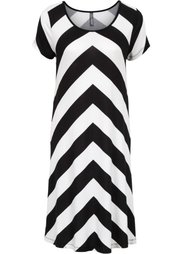 Трикотажное платье (черный) Bonprix