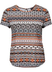 Футболка (бежевый с рисунком) Bonprix