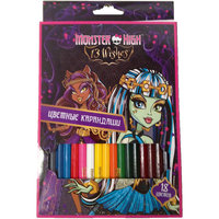 Цветные карандаши "Monster High" 18 цветов Centrum