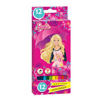 Цветные карандаши, 12 цв., Barbie Limpopo