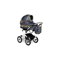 Коляска 2 в 1 Blues PC Indigo, серый