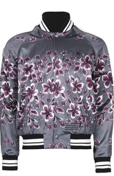 Куртка-бомбер с цветочным принтом Valentino