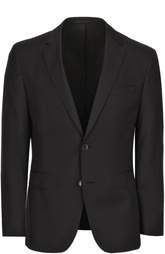 Шерстяной приталенный костюм HUGO BOSS Black Label