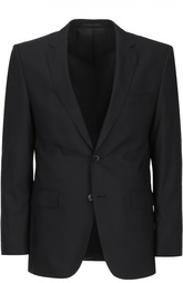 Шерстяной приталенный костюм HUGO BOSS Black Label