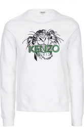 Хлопковый свитшот с принтом Kenzo