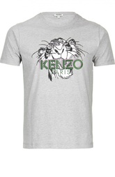 Футболка джерси с принтом Kenzo