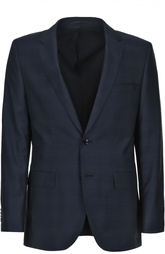 Шерстяной приталенный костюм HUGO BOSS Black Label