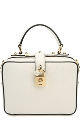 Кожаная сумка Rosaria с зеркалом Dolce &amp; Gabbana