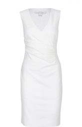 Платье-футляр без рукавов с V-образным вырезом Diane Von Furstenberg