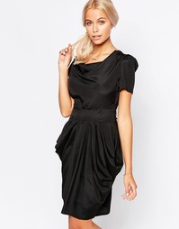 Платье с юбкой-тюльпан Jasmine - Черный