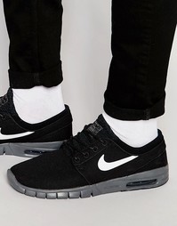 Черные кроссовки Nike SB Stefan Janoski Max 631303-009 - Черный