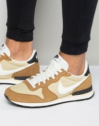 Бежевые кроссовки Nike Internationalist 828041-701 - Бежевый
