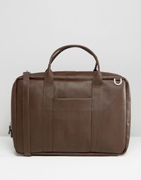 Кожаная сумка Royal RepubliQ Ground Day - Коричневый