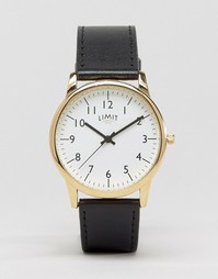 Часы с черным ремешком Limit эксклюзивно для ASOS - Черный