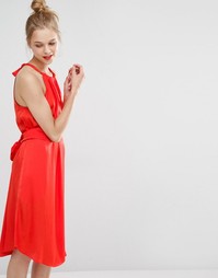 Платье-халтер с поясом BCBG Max Azria Britan - Tangiers
