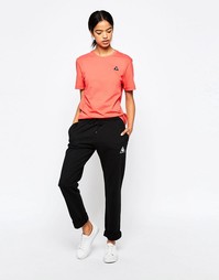 Прямые спортивные штаны Le Coq Sportif - Черный