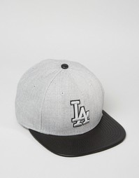 Бейсболка New Era 9Fifty LA Dodgers - Серый