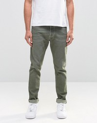 Зеленые джинсы скинни Diesel Tepphar 856Y - Green wash