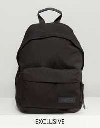 Эксклюзивный рюкзак с кожаным дном Eastpak Wyoming - Black matchy