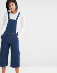 Джинсовый комбинезон с юбкой‑шортами Vero Moda - Indigo - индиго