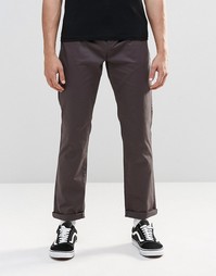 Черные прямые чиносы ASOS - Выбеленный черный