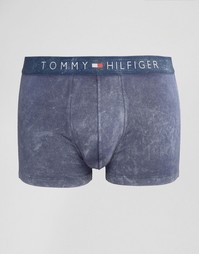 Боксеры-брифы в джинсовом стиле Tommy Hilfiger Icon - Синий