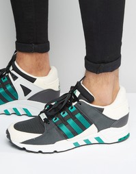 Розовые кроссовки adidas Originals Equipment Support S32145 - Черный