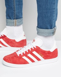 Красные кроссовки adidas Originals Gazelle S76228 - Красный