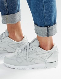 Кроссовки с металлической отделкой Reebok Classic - Серый