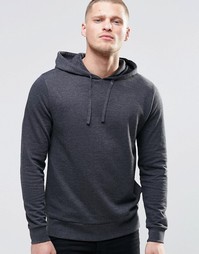 Темно-серое худи ASOS - Угольный меланжевый