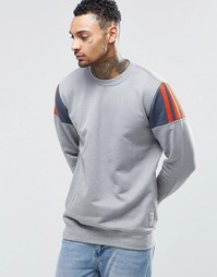 Свитшот с круглым вырезом adidas Originals Elevate AY8728 - Серый