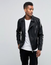 Куртка из кожзаменителя Jack &amp; Jones Premium - Черный