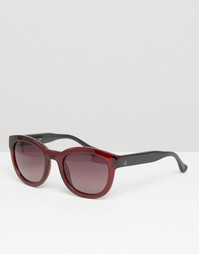 Солнцезащитные очки Calvin Klein - Shiny burgundy