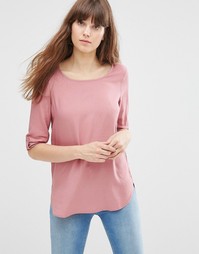 Блузка с рукавами 3/4 Vero Moda Boca - Mesa rose