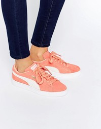 Классические замшевые кроссовки Puma - Оранжевый